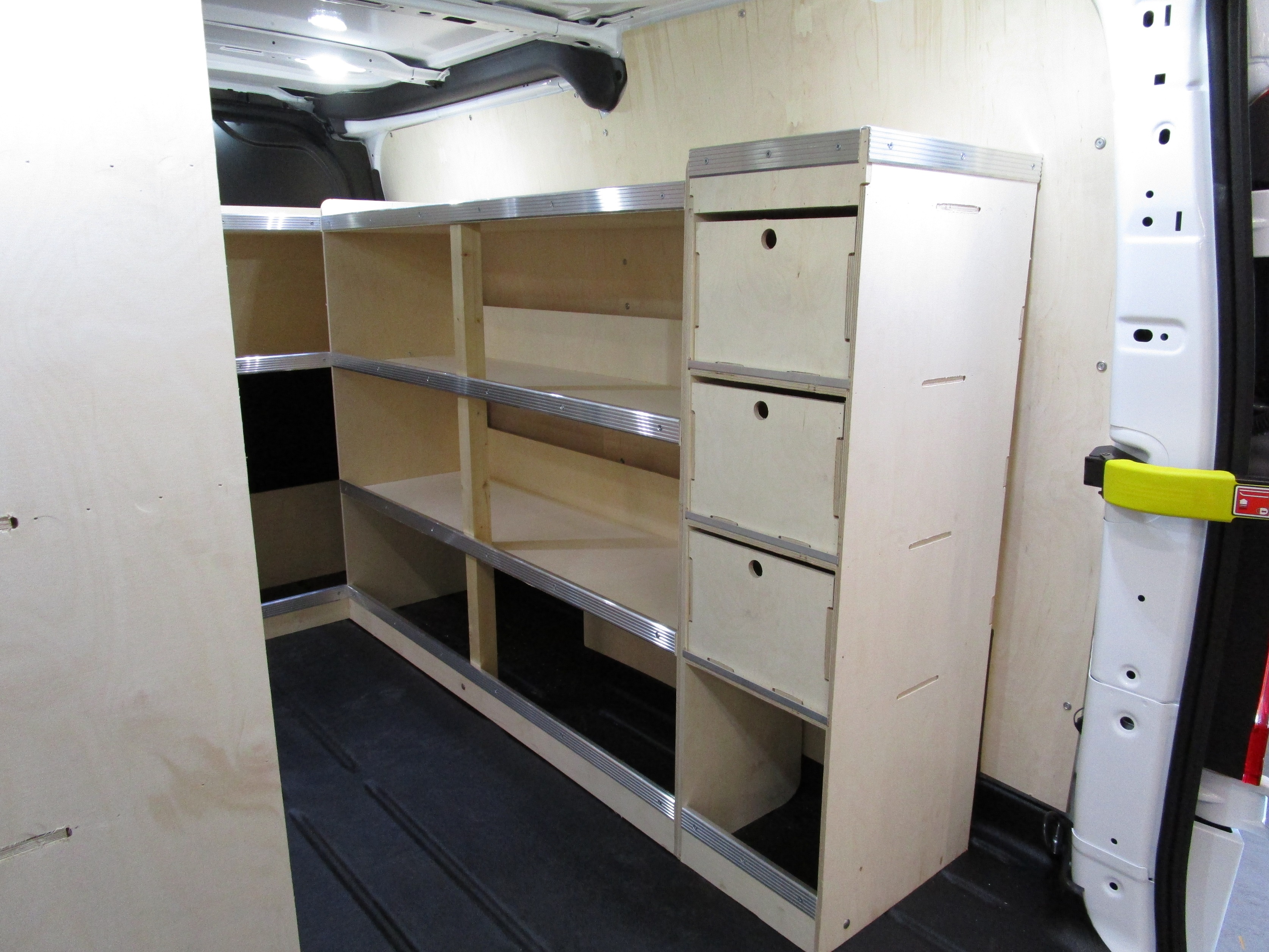 van racking drawers