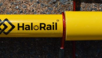 Halo Rail safety rail end piece